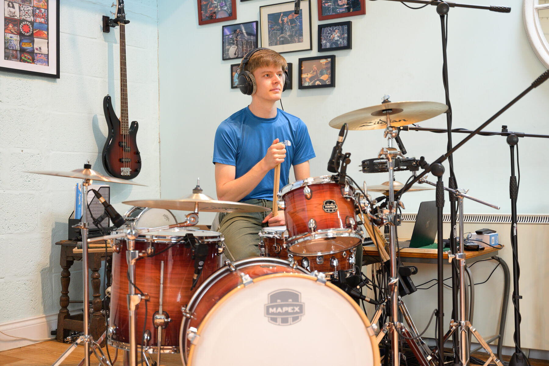 Archie Macfarlane, UK-based drummer and producer