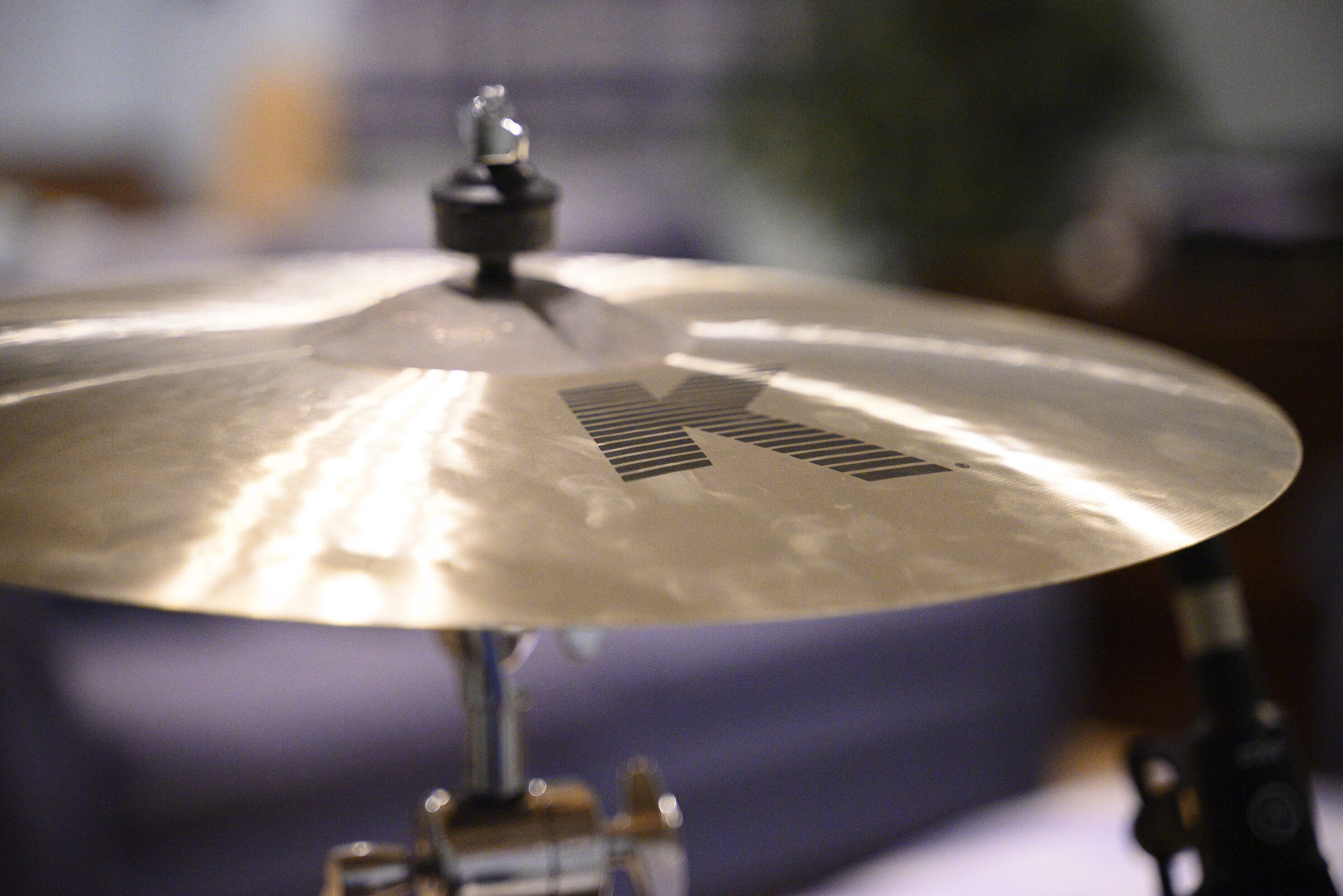 Zildjian K cymbal close-up